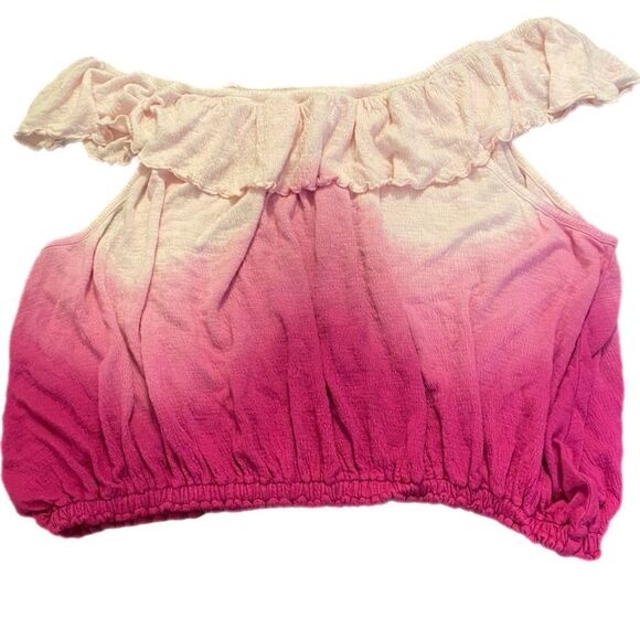 Free People Cora Lee Ombre Ruffled Tank Top - Picture 4 of 7